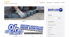 Desktop Screenshot of duplus.nl
